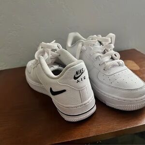 Nike Air White and Black Sneakers